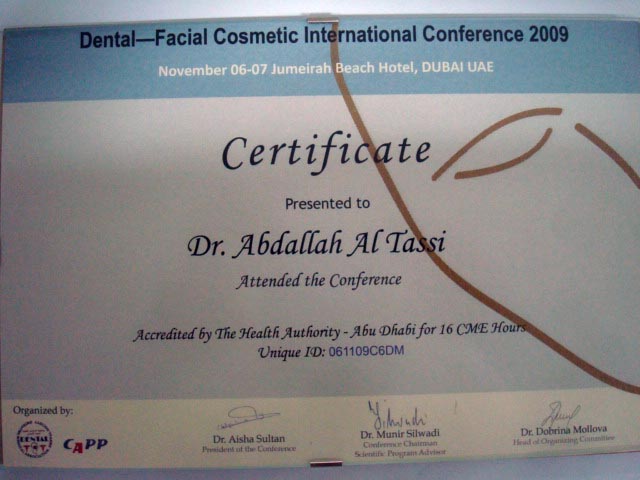 Certificate 2 — UAE